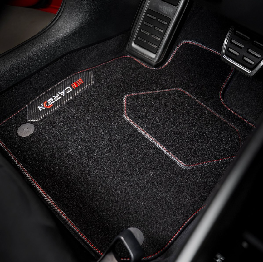 Tapis en velours de la série Carbon™ pour Peugeot 308 2007-2013