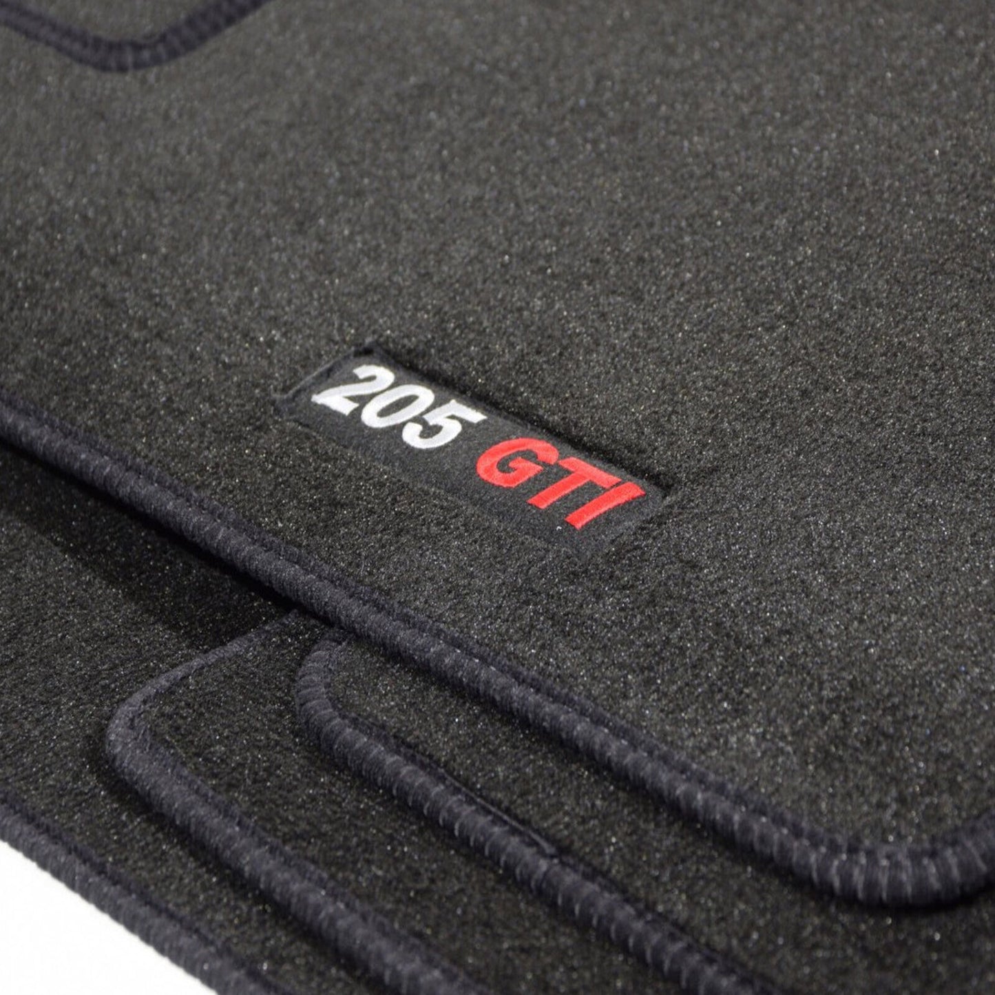 TAPIS DE SOL GTI POUR PEUGEOT 205 GTI 1983-1998 VELOURS