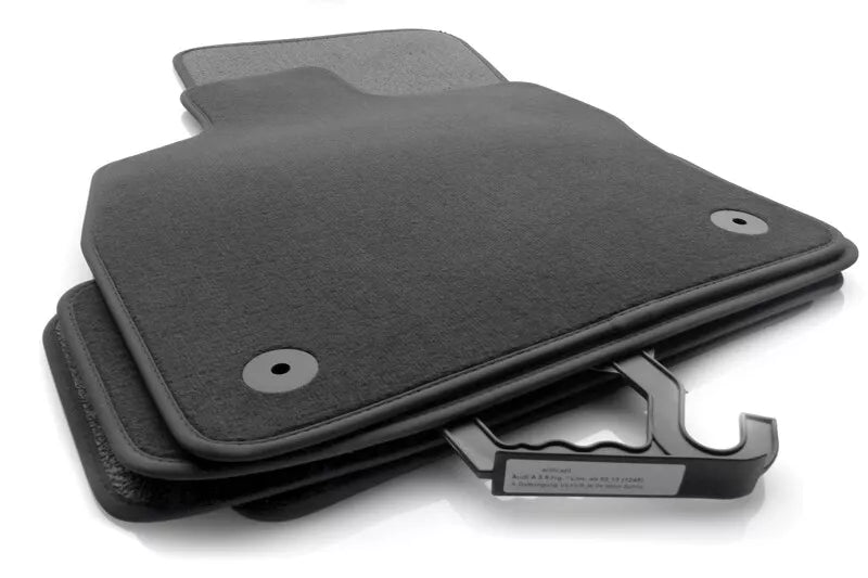 Tapis de Sol Premium Velours – Audi A3 / S3 / RS3 8P (2003–2012)