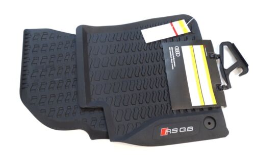 Original Audi RSQ8 Tapis Voiture en Caoutchouc Tapis de Sol Avant 4M8061221B 041
