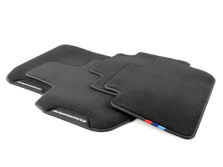 Tapis de sol officiels BMW – Série 3 G20/G21, X3M F97, X4M F98, iX3 G08/G08E M Performance
