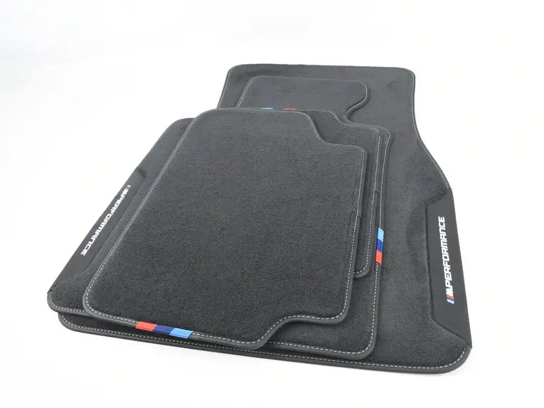 Tapis de sol officiels BMW – Série 1 F40/F41, Série 2 F44/F45, Série 3 G20/G21, Série 4 G22/G23 M Performance