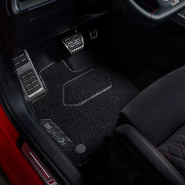 Tapis en velours de la série CarbonBlack™ pour Peugeot 508 2011-2018