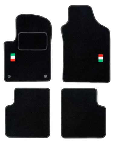 TAPIS DE SOL VELOURS FIAT 500 2007-2020 ET 500L