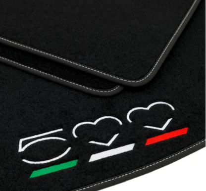 TAPIS DE SOL VELOURS FIAT 500 2007-2020 ET 500L