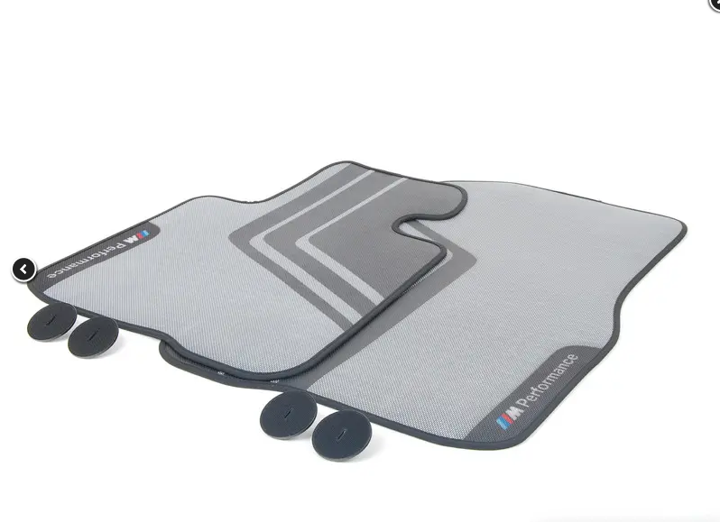 TAPIS DE SOL BMW SERIE 4 F32 ET F82 M PERFORMANCE AVANT /ARRIERE (ORIGINE)