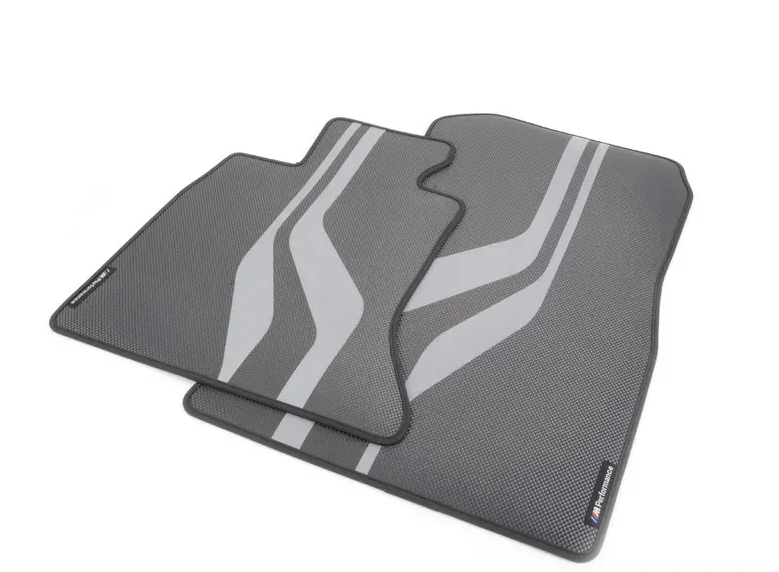 TAPIS DE SOL BMW SERIE 5 F10 M PERFORMANCE AVANT / ARRIERE (ORIGINE)