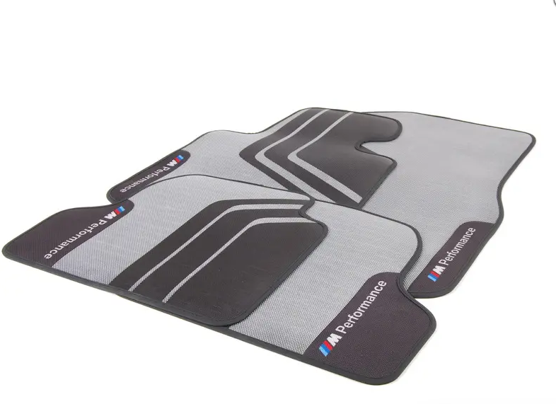 TAPIS DE SOL BMW SERIE 4 F32 ET F82 M PERFORMANCE AVANT /ARRIERE (ORIGINE)