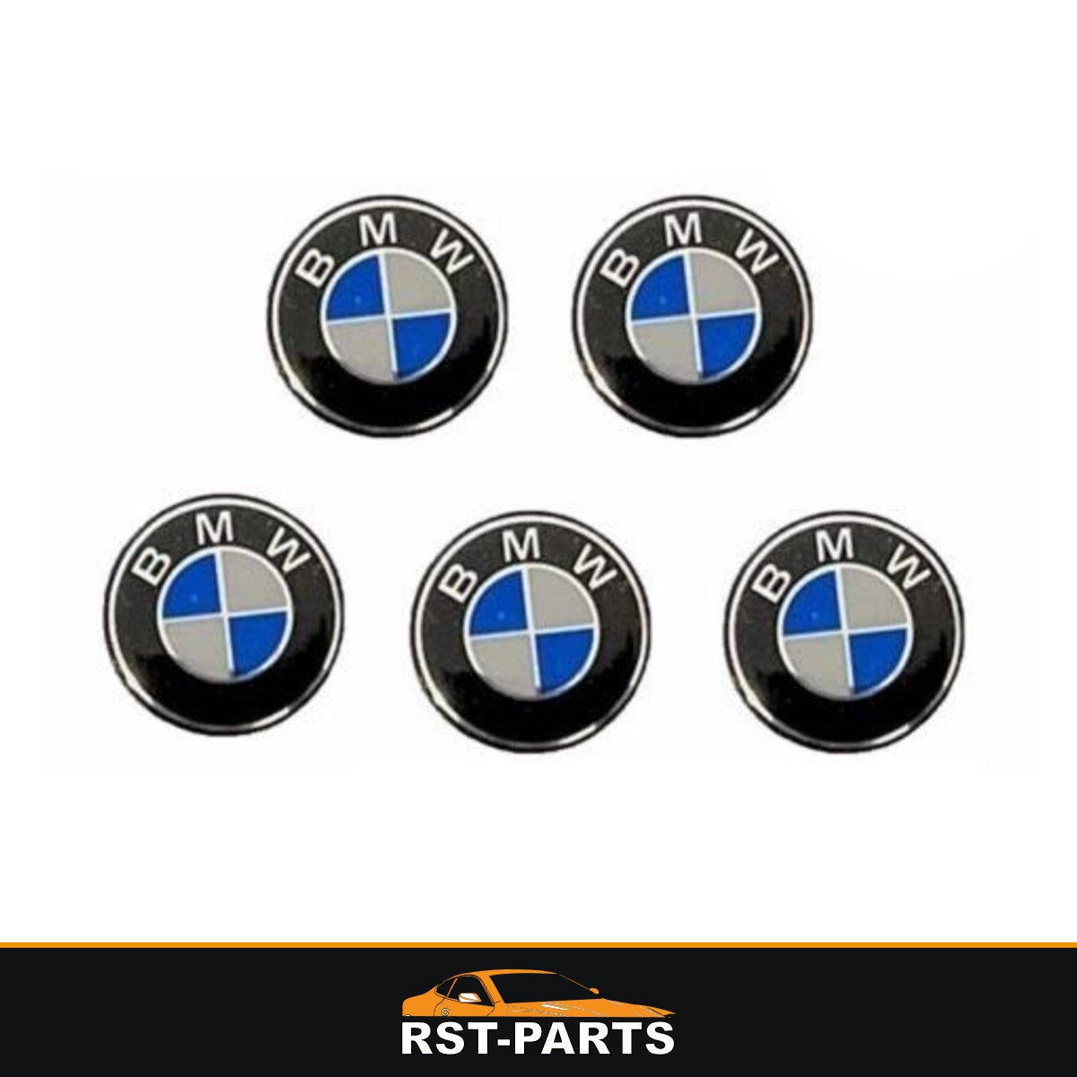 Lot de 5 logos BMW 11 mm pour clé – RST-PARTS