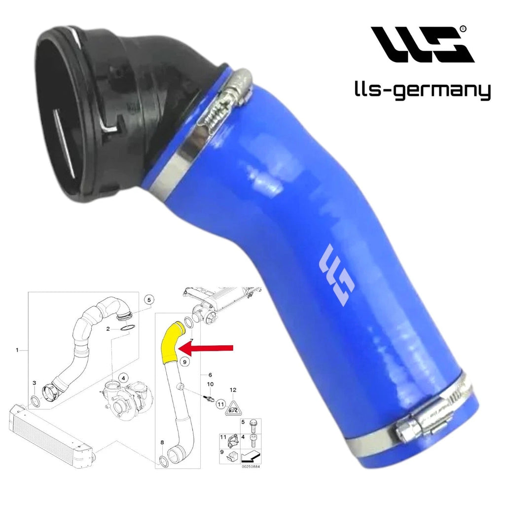 Durite D'Admission En Silicone Pour BMW E90 E91 E92 325D 330D 335D 11618506078 - rst-parts