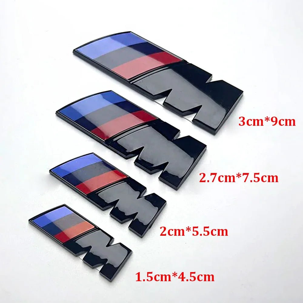 Emblème1 pièce BMW M 3D ABS logo autocollant - rst-parts