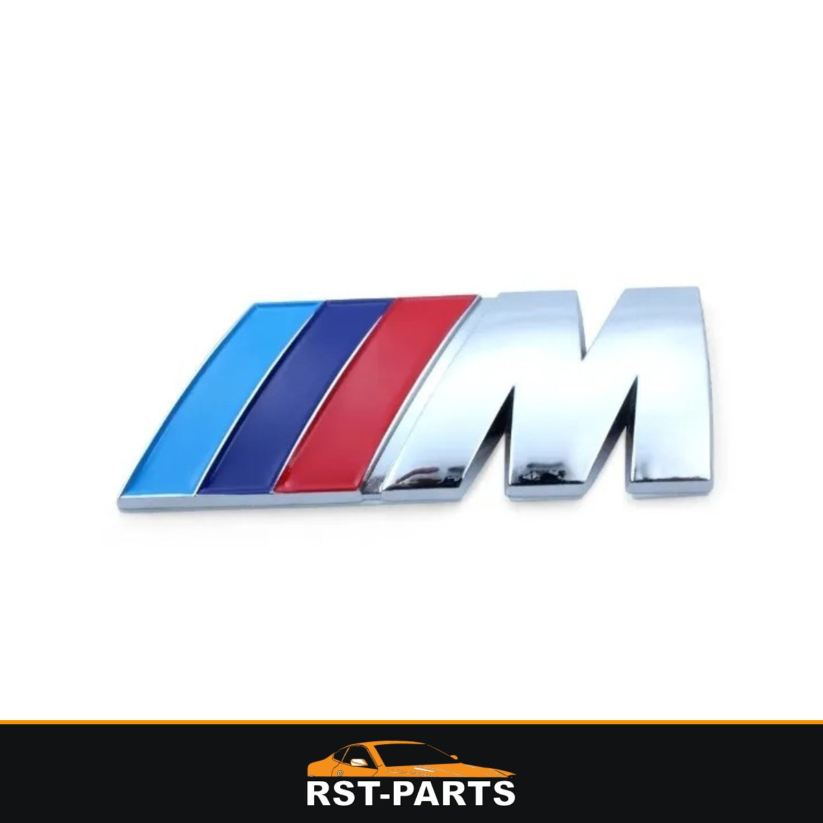 Logo de coffre BMW M Sport chromé 9 x 3 cm