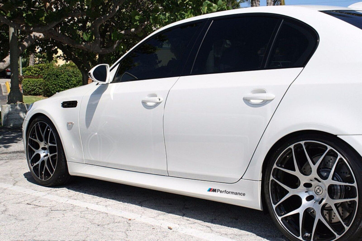 Lots de 2 autocollants pour jupe ou bas de caisse BMW F20 F30 E60 F10 E90 E46 - rst-parts