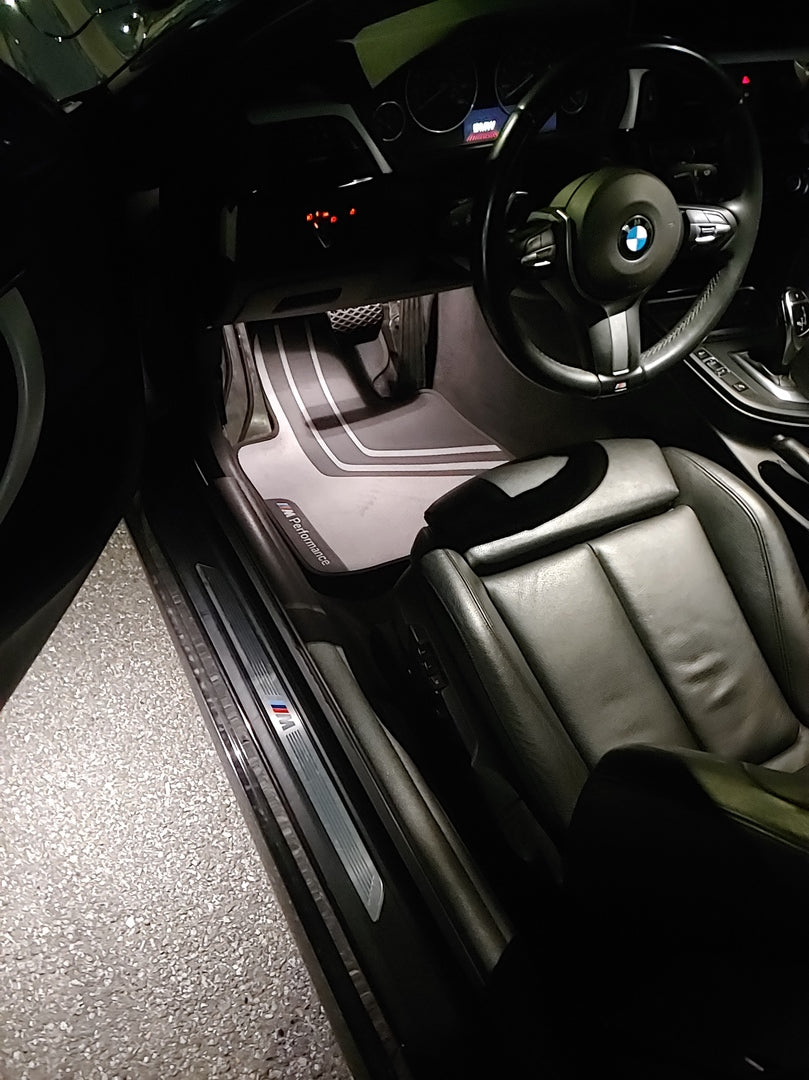 TAPIS DE SOL BMW SERIE 4 F32 ET F82 M PERFORMANCE AVANT /ARRIERE (ORIGINE)