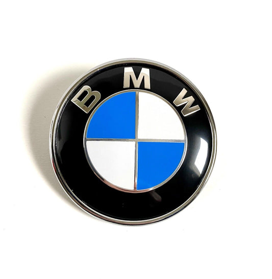 Logo BMW 82mm original classique Capot Coffre Emblème Badge Insigne