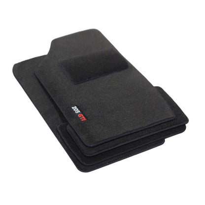 TAPIS DE SOL GTI POUR PEUGEOT 205 GTI 1983-1998 VELOURS