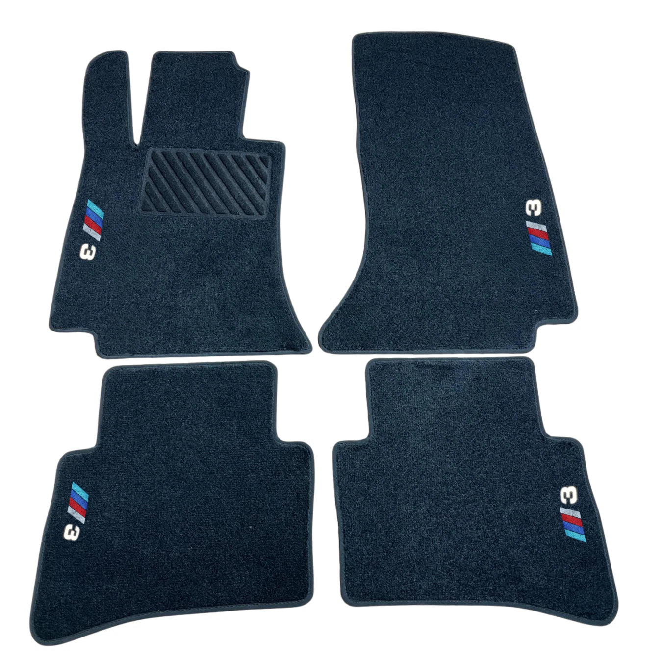 Tapis de sol BMW Série 3 E36 E46 E90 E91 E92 F30 F31 F34 G20 G21 - STYLE 1