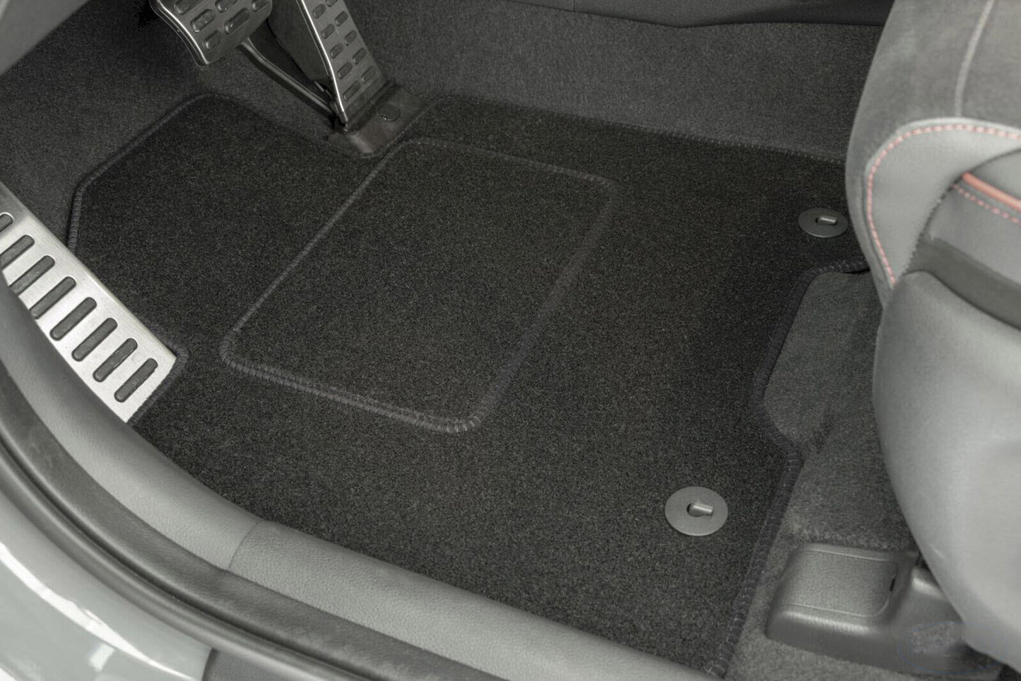TAPIS DE SOL EN VELOURS POUR PEUGEOT 207 2006-2012
