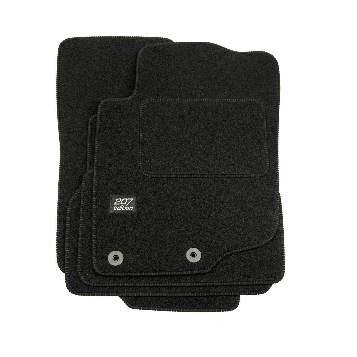 TAPIS DE SOL EN VELOURS POUR PEUGEOT 207 2006-2012