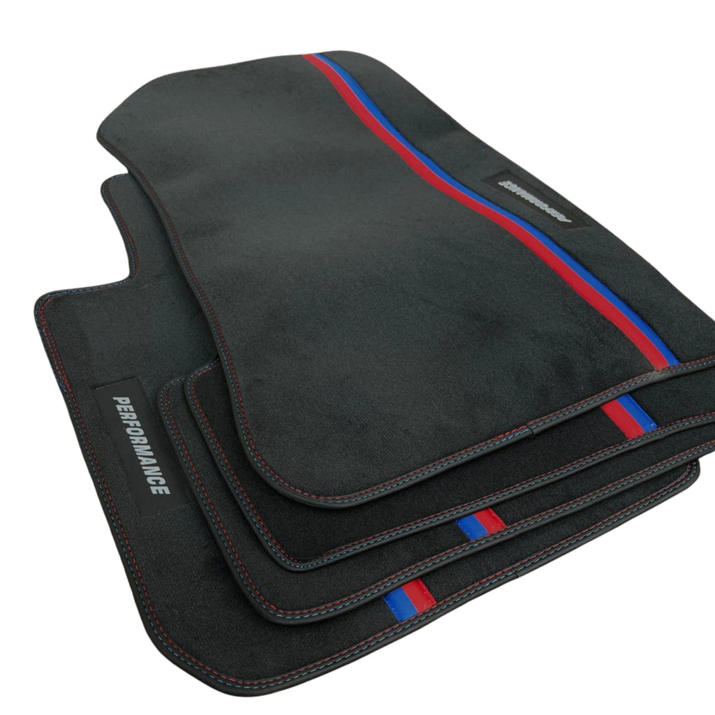 Tapis de voiture pour BMW X3 E83 F25 G01 G08 IX03 MPerformance - STYLE 4