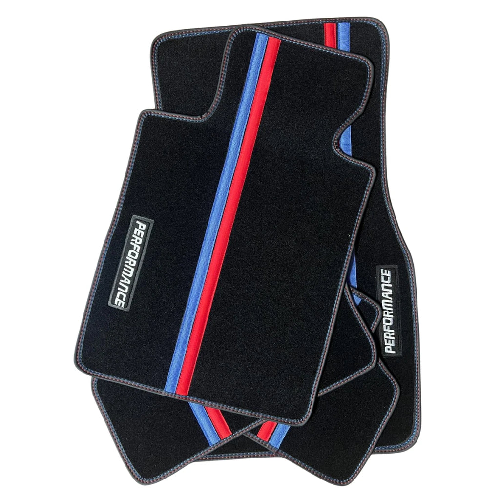Tapis de voiture pour BMW X3 E83 F25 G01 G08 IX03 MPerformance - STYLE 4