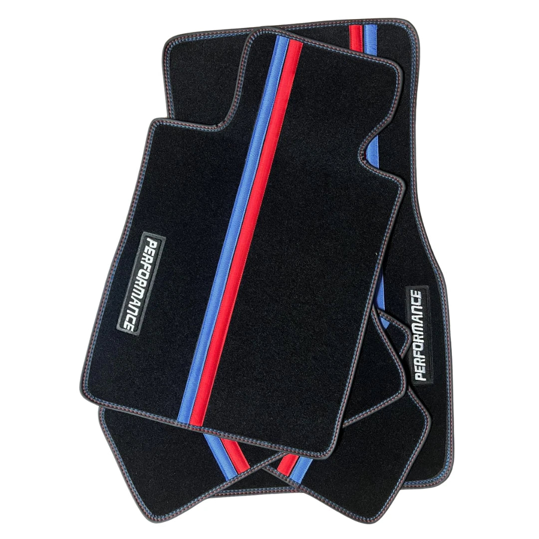 Tapis de voiture pour BMW X3 E83 F25 G01 G08 IX03 MPerformance - STYLE 4
