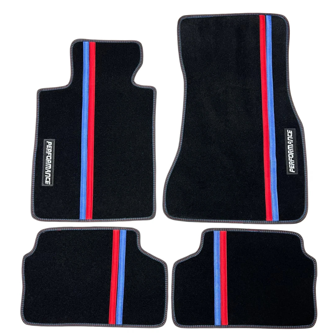 Tapis de voiture pour BMW X3 E83 F25 G01 G08 IX03 MPerformance - STYLE 4