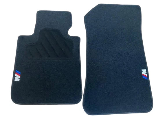 Tapis de sol noir velours sur mesure – BMW Série 1 E87 (2007-2010)