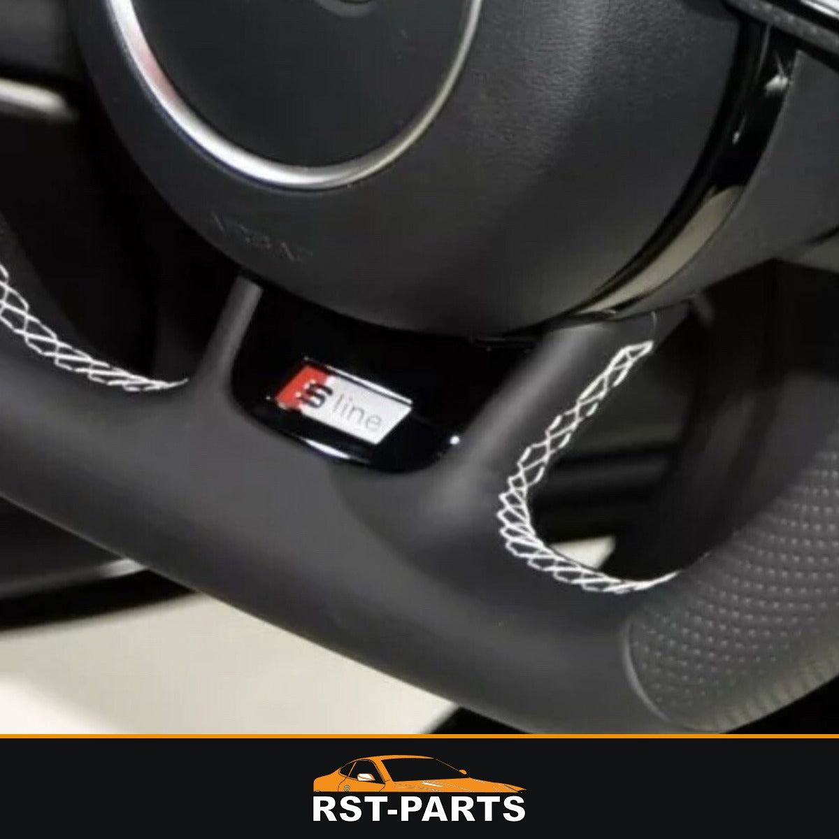 Logo S Line posé sur un volant Audi – RST-PARTS