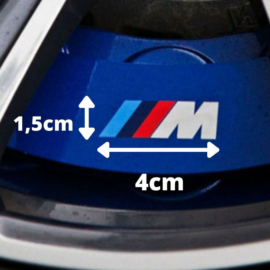 Stickers BMW M Motorsport 4xLogo Performance Autocollant Étrier de frein Neuf - rst-parts