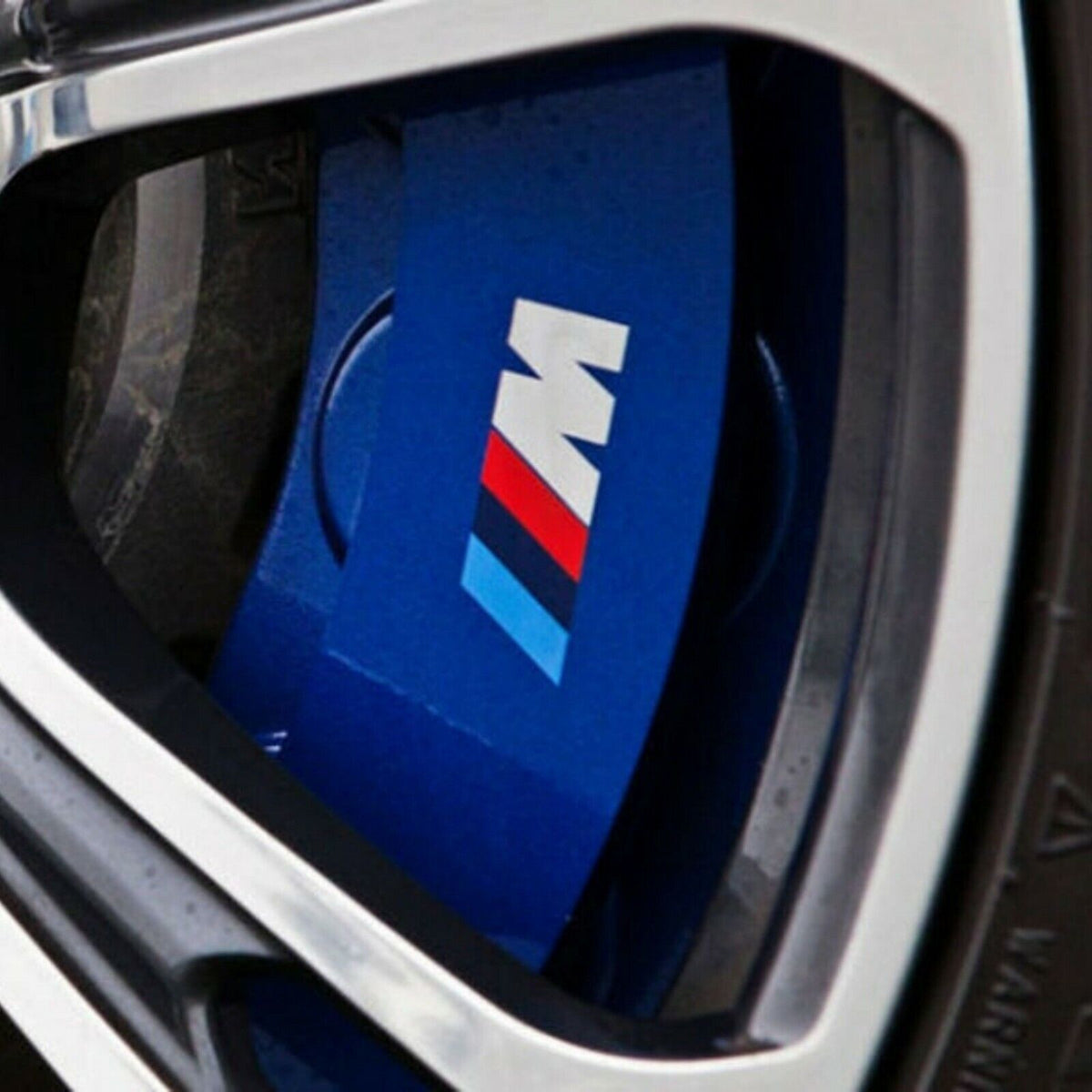 Stickers BMW M Motorsport 4xLogo Performance Autocollant Étrier de frein Neuf - rst-parts