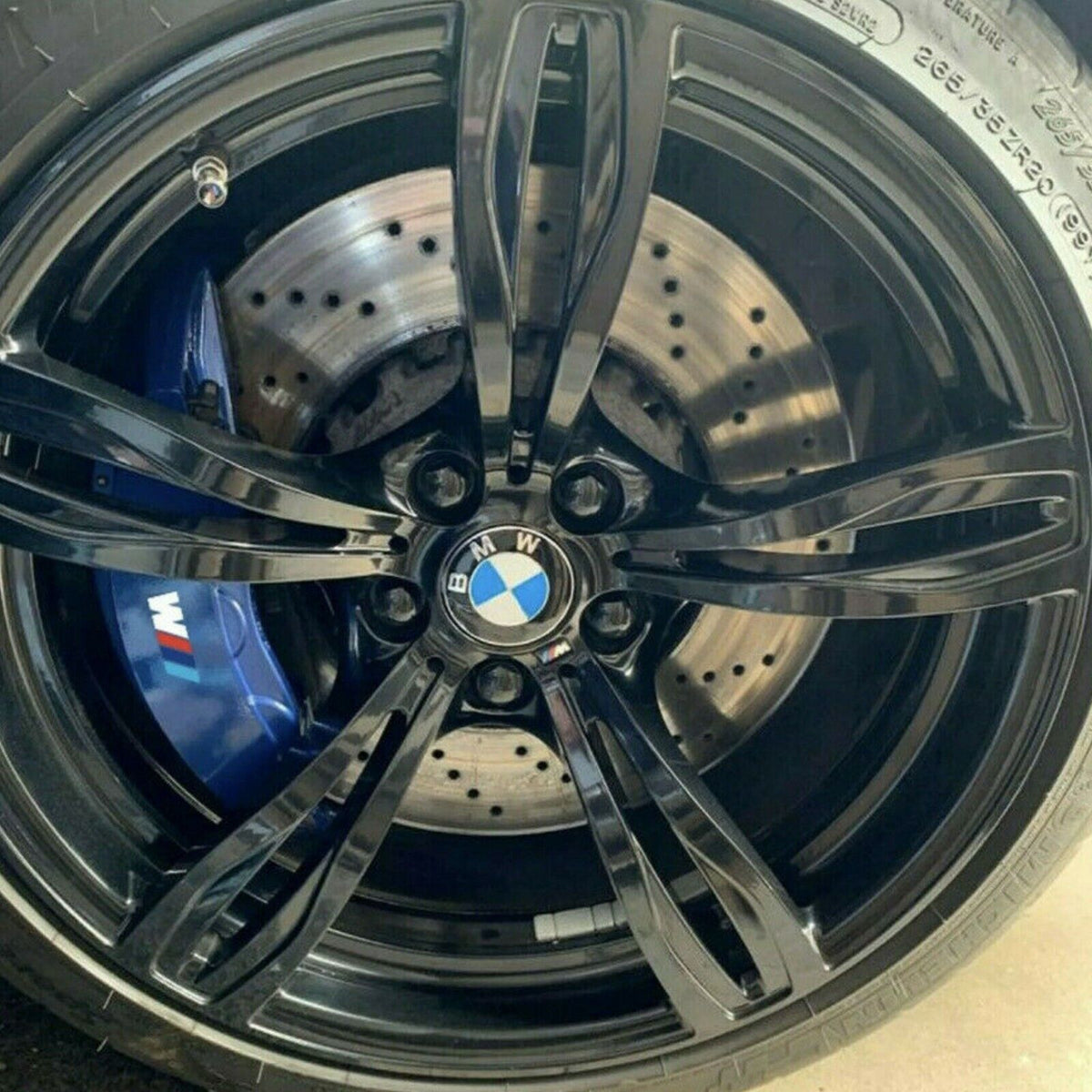 Stickers BMW M Motorsport 4xLogo Performance Autocollant Étrier de frein Neuf - rst-parts