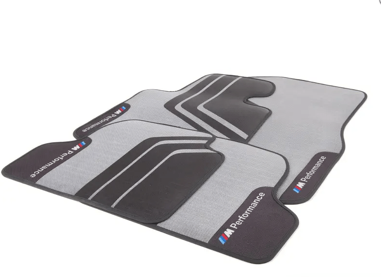 TAPIS DE SOL BMW SERIE 4 F32 ET F82 M PERFORMANCE AVANT /ARRIERE (ORIGINE) - rst-parts