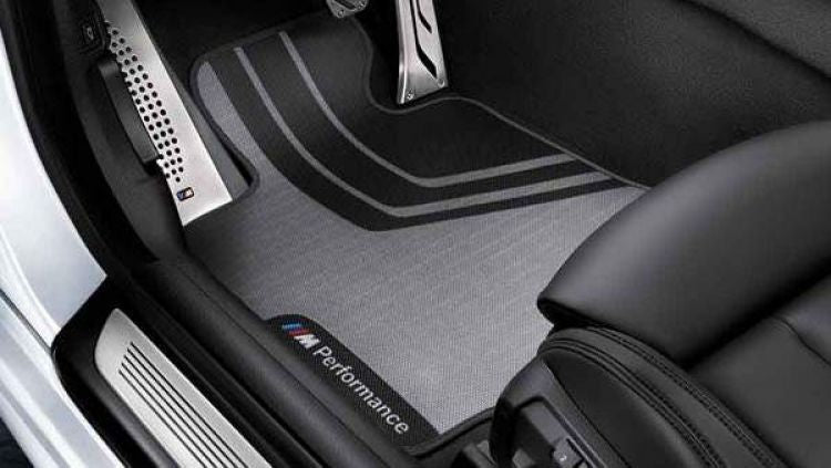 TAPIS DE SOL BMW SERIE 4 F32 ET F82 M PERFORMANCE AVANT /ARRIERE (ORIGINE) - rst-parts