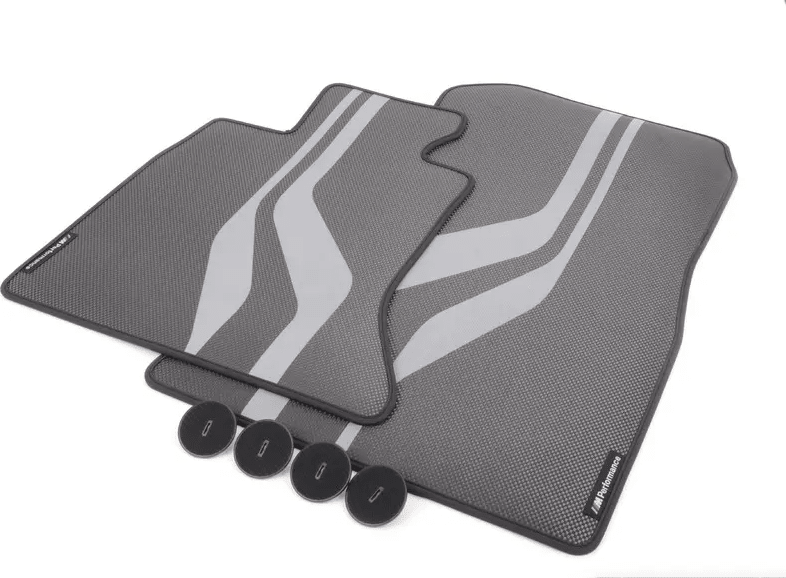 TAPIS DE SOL BMW SERIE 5 F10 M PERFORMANCE AVANT / ARRIERE (ORIGINE) - rst-parts
