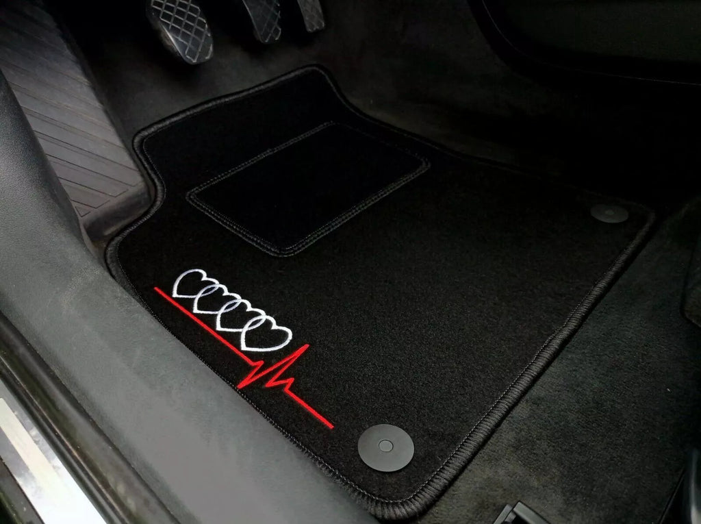 Tapis de Sol Velours sur Mesure – Audi A3 8P (2003 – 2013) Noir X 4 - rst-parts