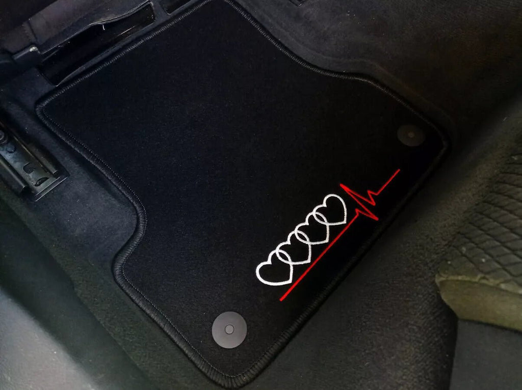 Tapis de Sol Velours sur Mesure – Audi A3 8P (2003 – 2013) Noir X 4 - rst-parts