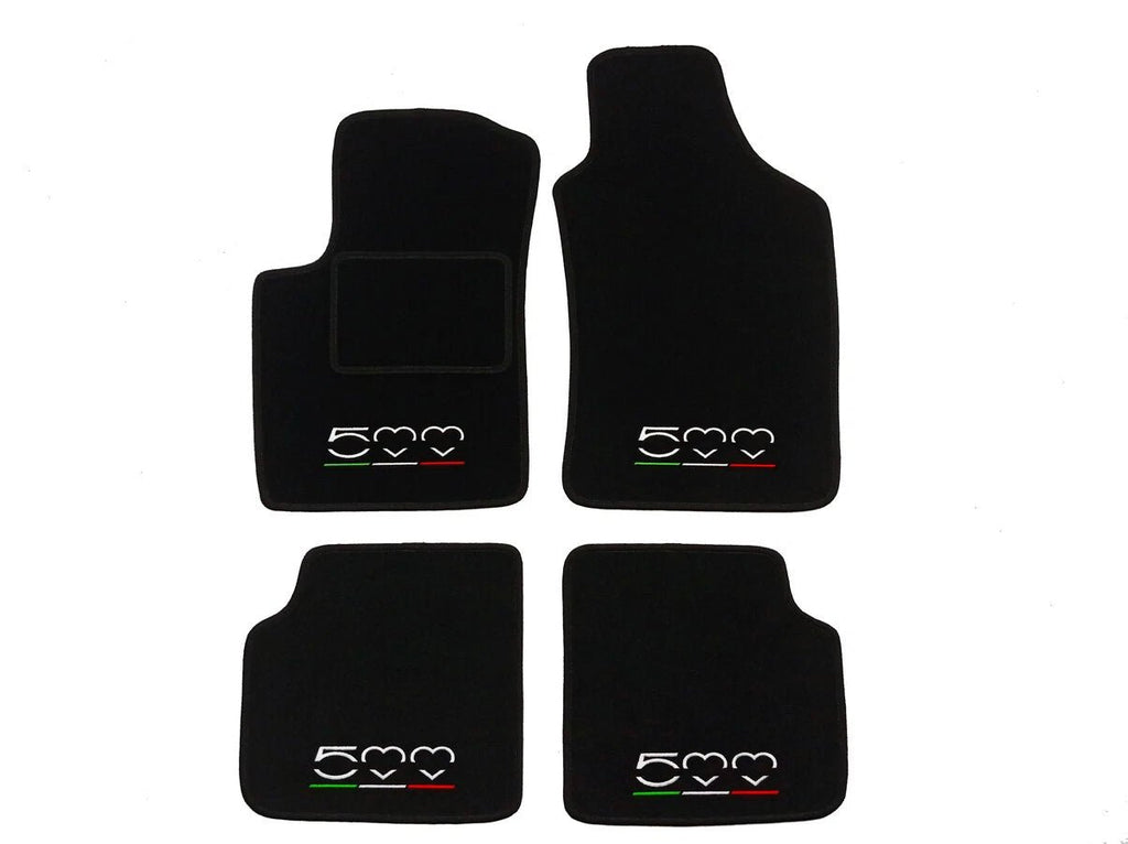 Tapis de Sol Velours sur Mesure – FIAT 500 (A partir de 2007) - rst-parts