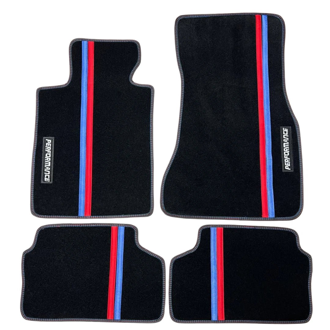 Tapis de voiture pour BMW X3 E83 F25 G01 G08 IX03 MPerformance - STYLE 4 - rst-parts