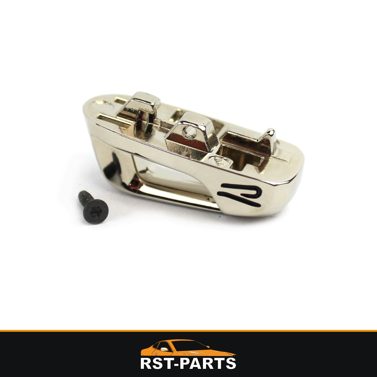 Insert de clé R chromé, vue de côté – RST-PARTS