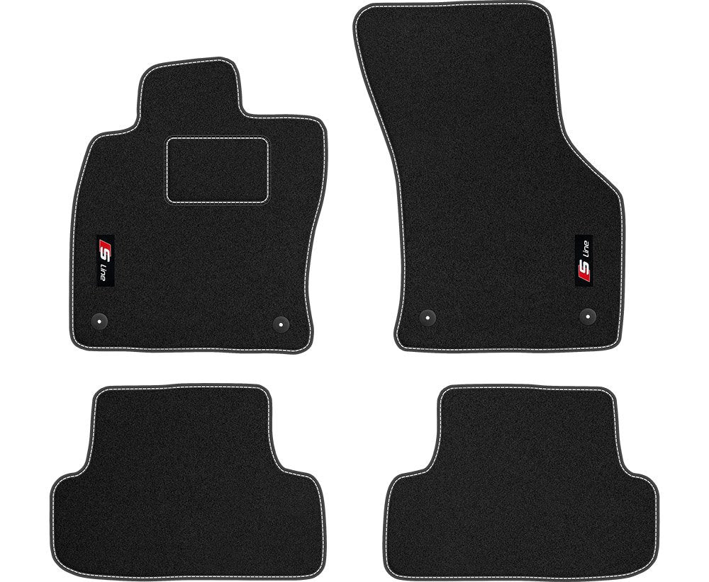 TAPIS DE SOL VELOUR S-LINE AUDI A3 8V depuis 2012