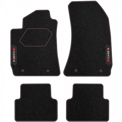 TAPIS DE SOL EN VELOURS SÉRIE CARBON™ POUR ALFA ROMEO 159 2005-2008 ET 2008-2011