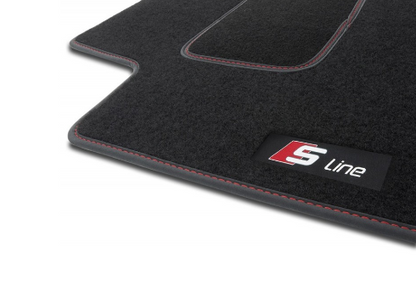 TAPIS DE SOL S-LINE POUR AUDI A5 Coupe 2007-2016 VELOUR
