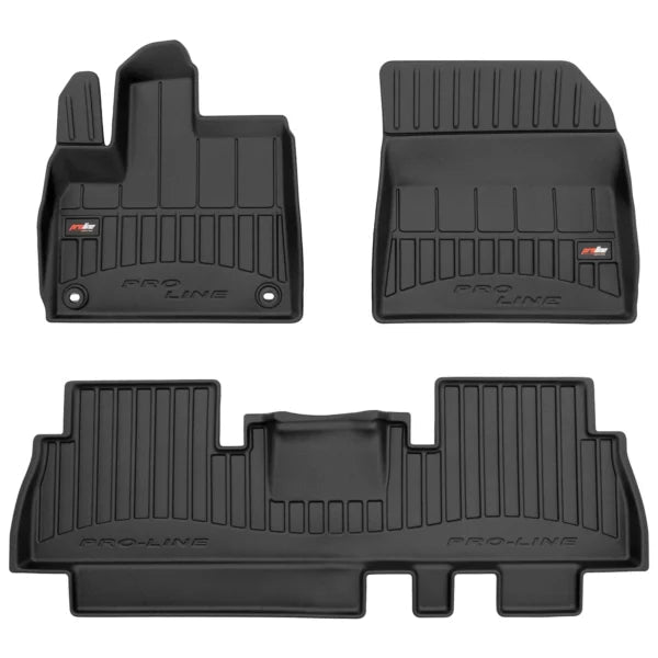 Tapis 3D ProLine en caoutchouc pour Peugeot Rifter à partir de 2018 - rst-parts