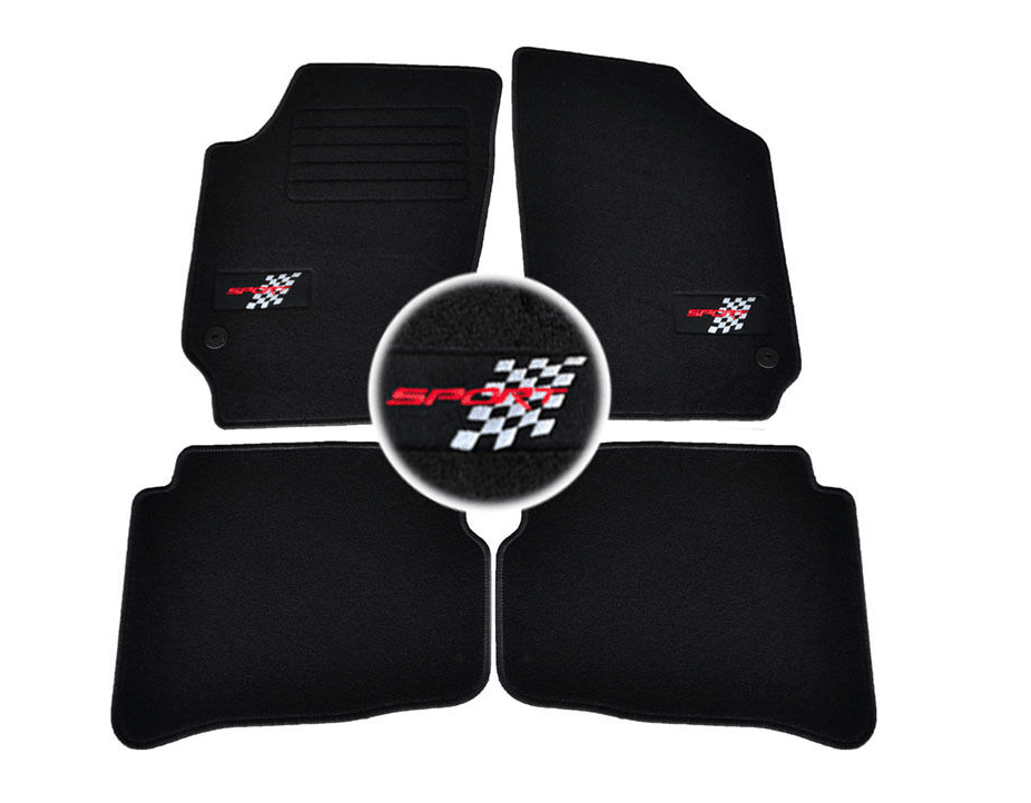 Tapis de sol SEAT IBIZA 6L année 2002-2006 logo SPORT - rst-parts