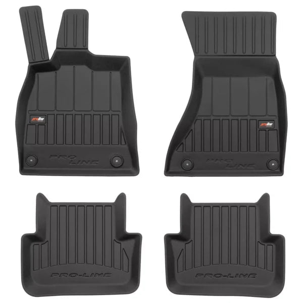 Tapis en caoutchouc 3D ProLine pour Audi A4 B8 2007-2015 - rst-parts