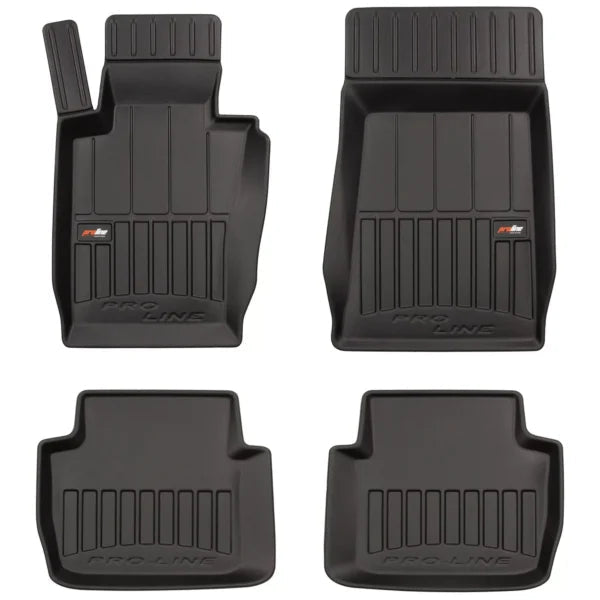 Tapis en caoutchouc 3D ProLine pour BMW Série 3 E46 1998-2006 - rst-parts