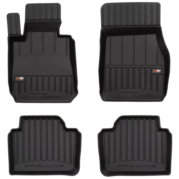 Tapis en caoutchouc 3D ProLine pour BMW Série 3 F30/F31 2011-2018 - rst-parts