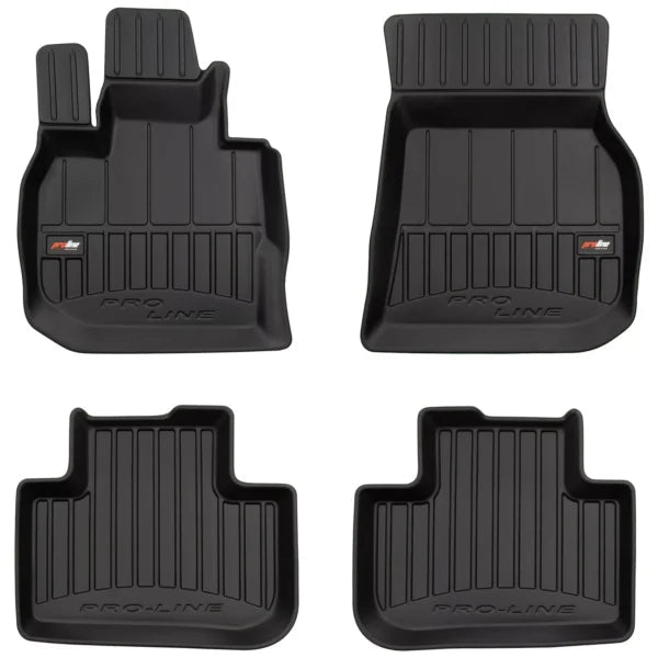 Tapis en caoutchouc 3D ProLine pour BMW X4 G02 à partir de 2018 - rst-parts