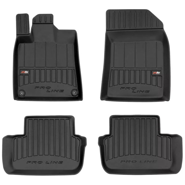 Tapis en caoutchouc 3D ProLine pour Peugeot 407 2004-2011 - rst-parts